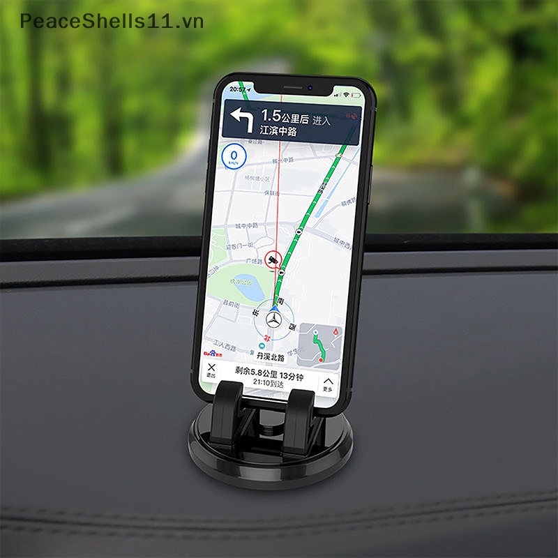 Giá Đỡ Điện Thoại Bằng Silicon Xoay 360 Độ Chống Trầy Xước Tiện Dụng Cho Xe Hơi