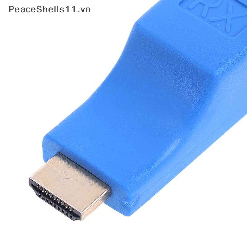 Set 2 Bộ Khuếch Đại Mạng lan ethernet 1080p hdmi Sang rj45 5e / 6