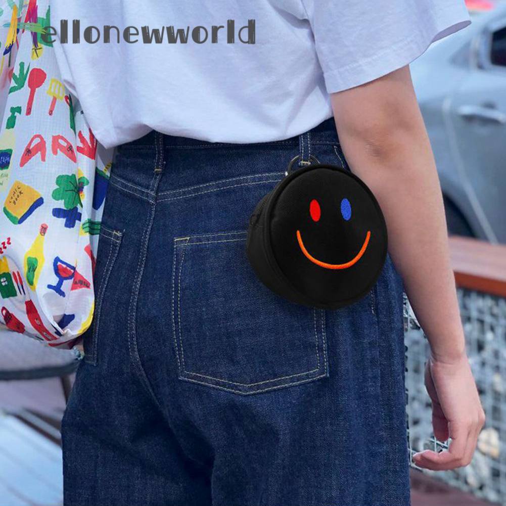 Túi Đựng Gậy Đánh Golf Thêu Hình Mặt Cười Siêu Nhẹ Tiện Dụng