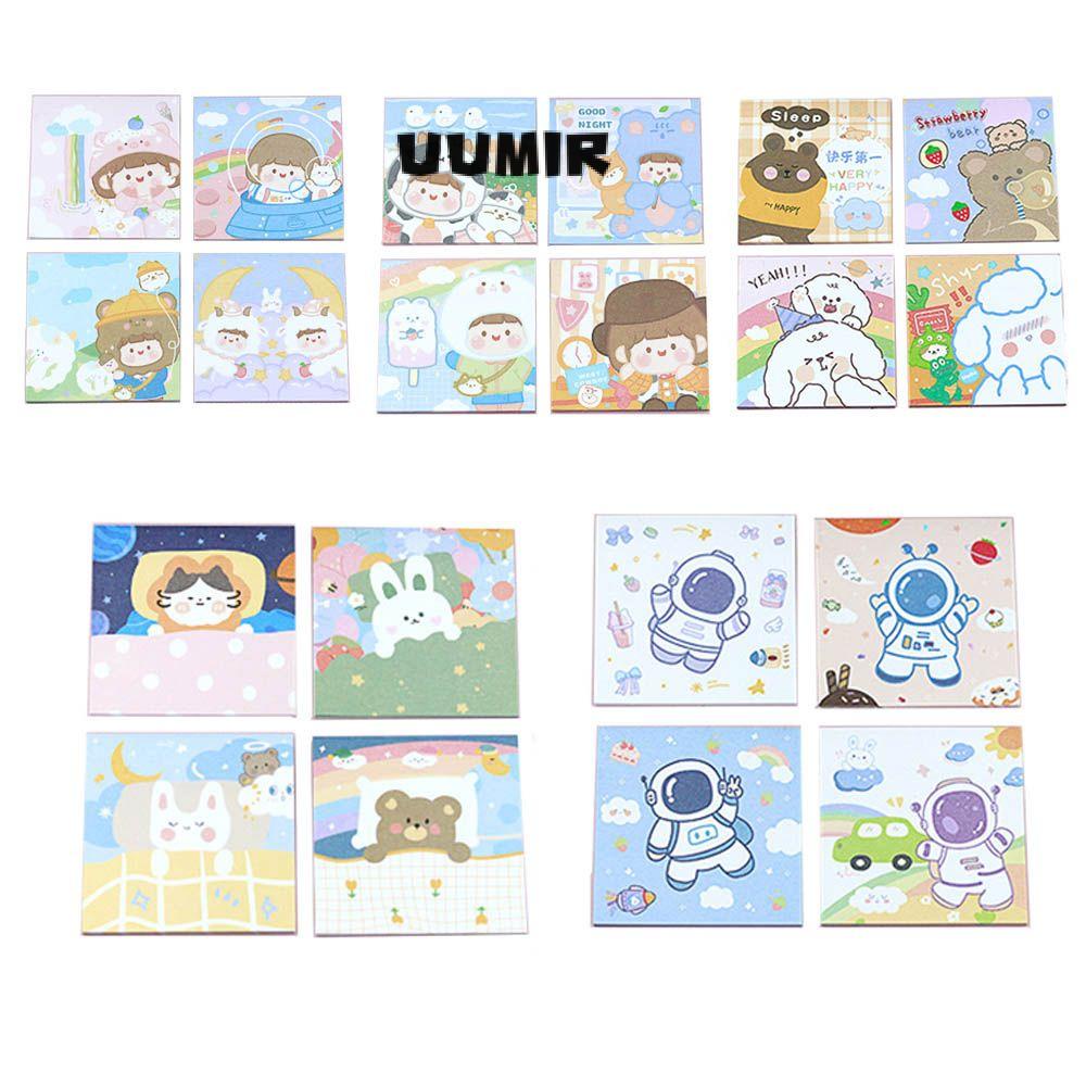 UUMIR Sổ Ghi Chú Mini Họa Tiết Dâu Tây Dễ Thương Dùng Trang Trí