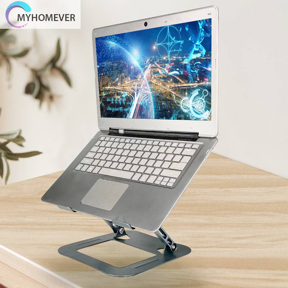 Giá Đỡ Laptop Bằng Hợp Kim Thép Có Thể Gấp Gọn Cho MacBook Air Pro 10-17 Inch