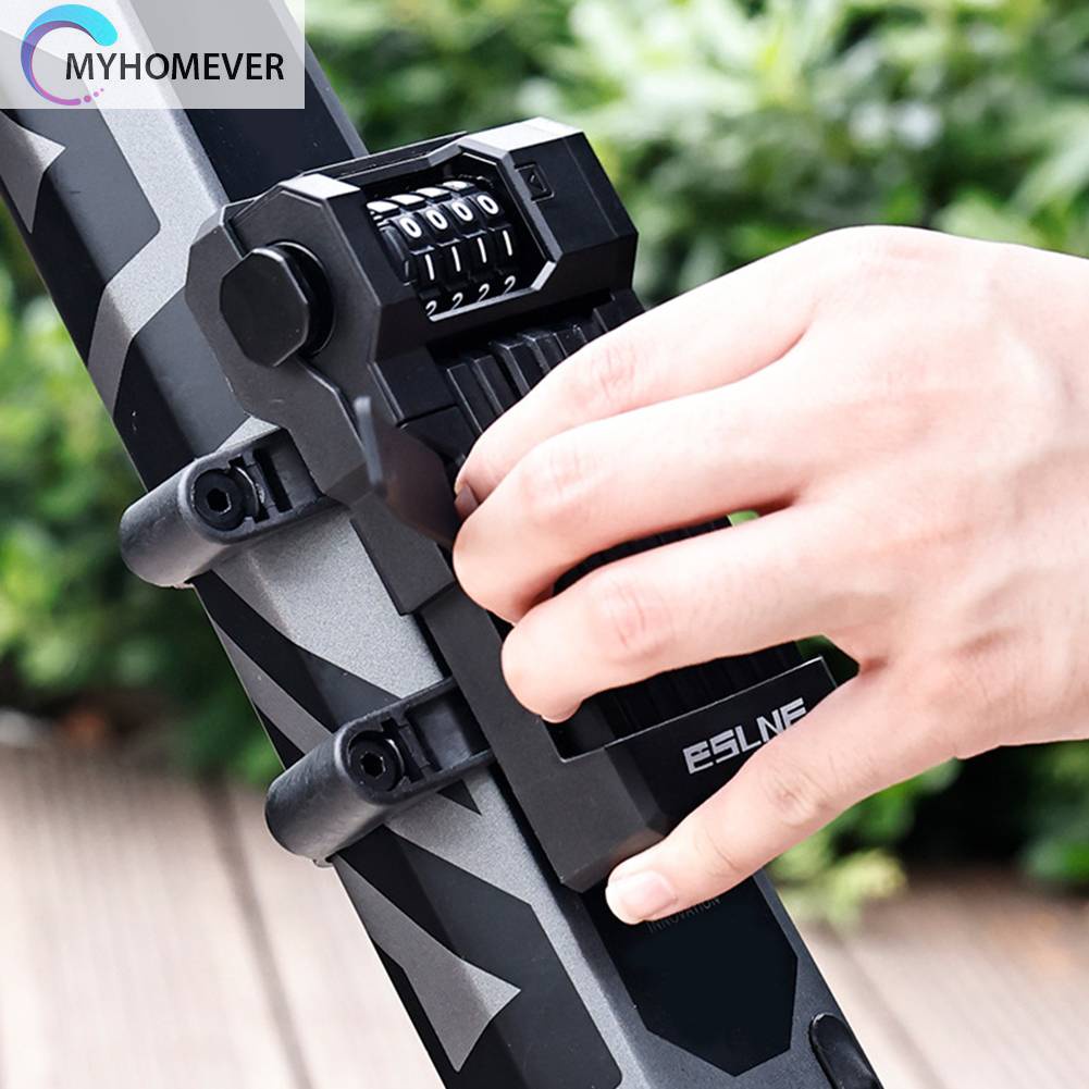 Khóa Xe Đạp Chống Trộm Thiết Kế Có Mật Khẩu Tiện Dụng