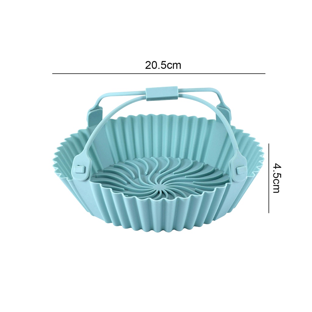Tấm Lót Nồi Chiên Không Dầu Bằng Silicone Chịu Nhiệt Tái Sử Dụng Tiện Lợi Dành Cho Lò Nướng Không Dầu
