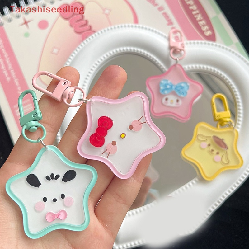 Móc Khóa Hình Cinnamoroll Ngôi Sao Năm Cánh Dễ Thương