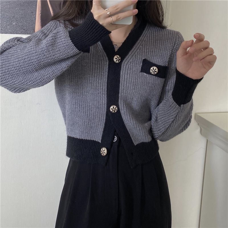 Áo Khoác Cardigan Dệt Kim Dáng Rộng Thiết Kế Mới Thời Trang Theo Phong Cách Nhật Hàn Cho Nữ