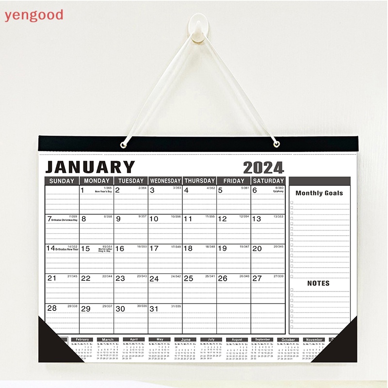 Lịch Để Bàn Ghi Chú 2023.7-2024.12 Tiện Dụng