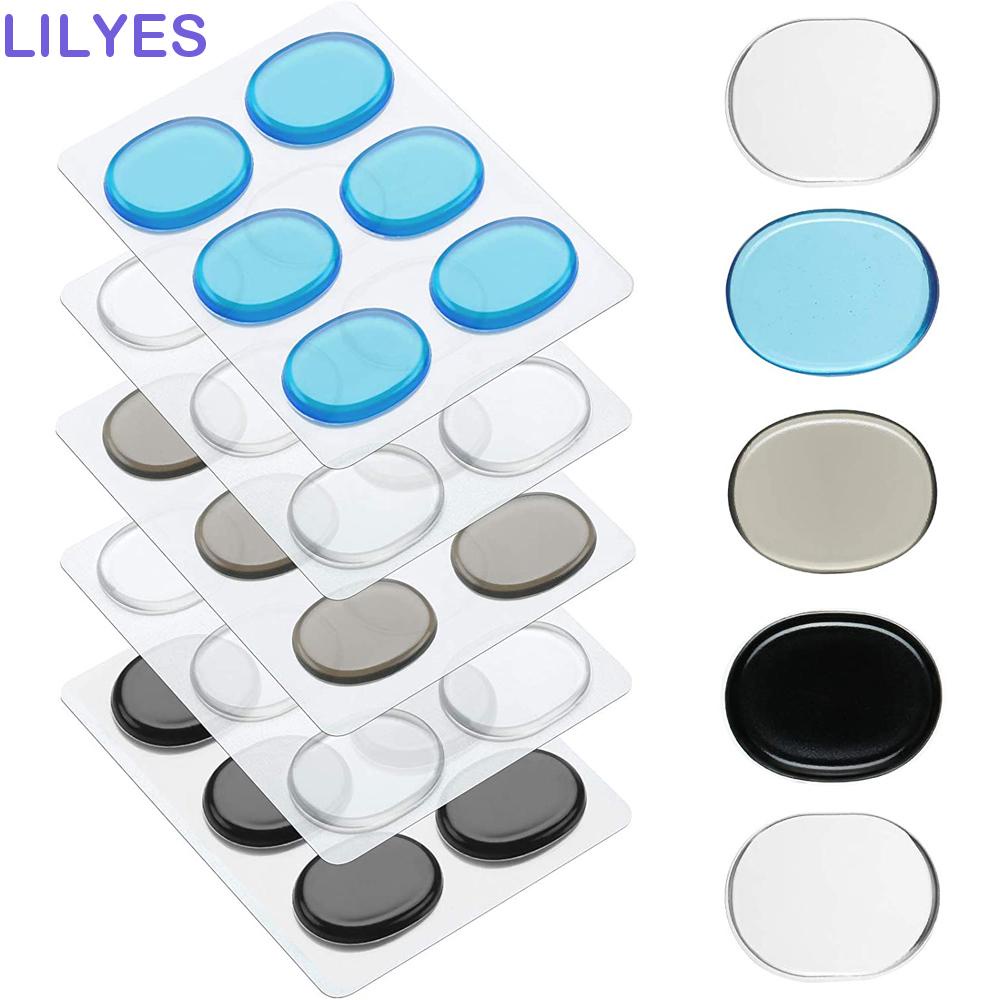 LILYES Set 6 Đệm Giảm Thanh Trong Suốt Không Độc Hại Cho Trống