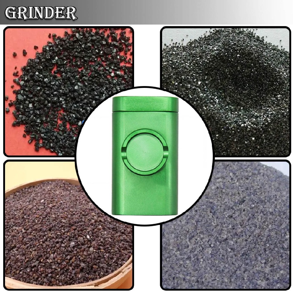 One Hitter Aluminum Herb Grinder Pinch wIth Dugout Pipe With Storage Case