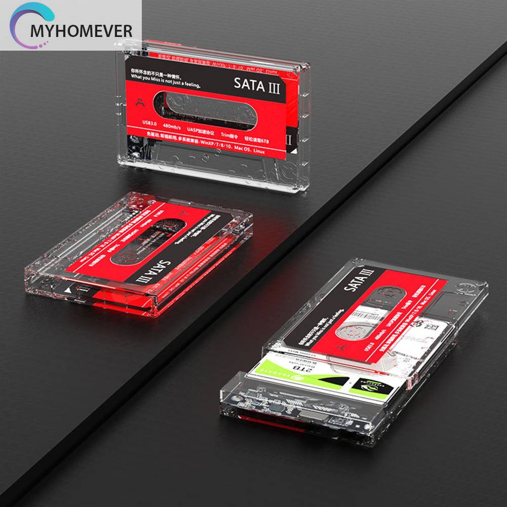 Hộp Đựng Ổ Cứng Ngoài SSD 2.5 Inch SATA Sang Usb 3.0 6TB 5Gbps