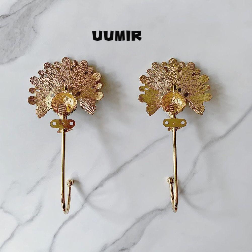 UUMIR Set 3 Móc Treo Đồ Gắn Tường Bằng Kim Loại Tráng Men Màu Sắc Cổ Điển