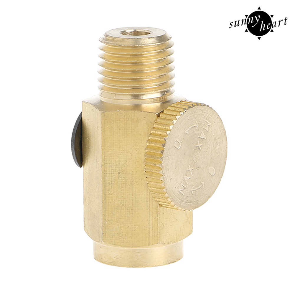 Công Cụ Điều Chỉnh Lưu Lượng Khí Nén 1 / 4inch NPT Bằng Đồng Thau