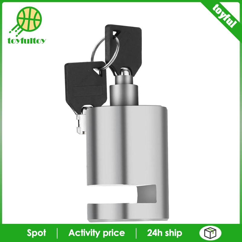 Ổ Khóa Đĩa Phanh An Toàn Kèm 2 Chìa Khóa Cho Xe Máy