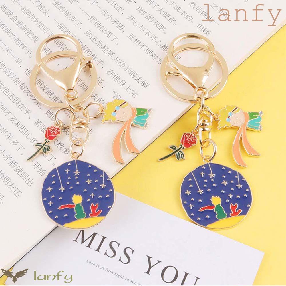 LANFY Móc Khóa Kim Loại Hình Hoàng Tử Bé Dễ Thương