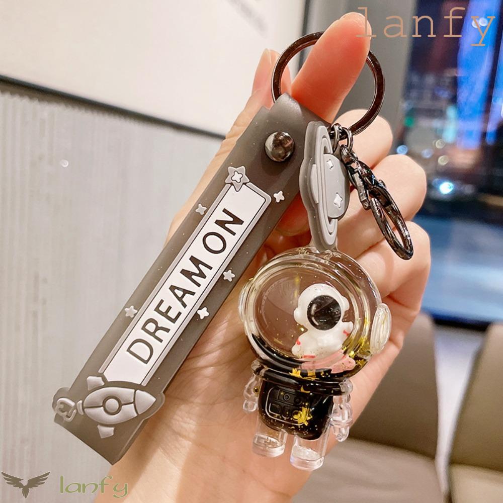 LANFY Móc Chìa Khóa Hình Phi Hành Gia Hoạt Hình Sáng Tạo