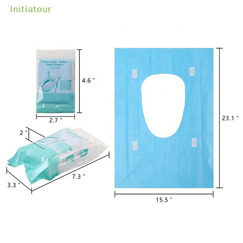 Bộ 10 Miếng Lót Bồn Cầu Dùng Một Lần Tiện Dụng