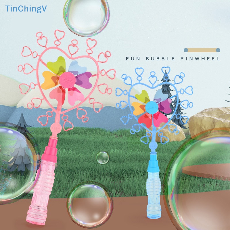 Đồ Chơi Thổi Bong Bóng Tự Động Hình Cối Xay Gió Dành Cho Bé Gái [TinChingV]