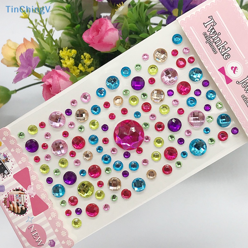 Miếng Dán Acrylic Màu Sắc Sáng Tạo Dùng Làm Trang Sức DIY Cho Bé