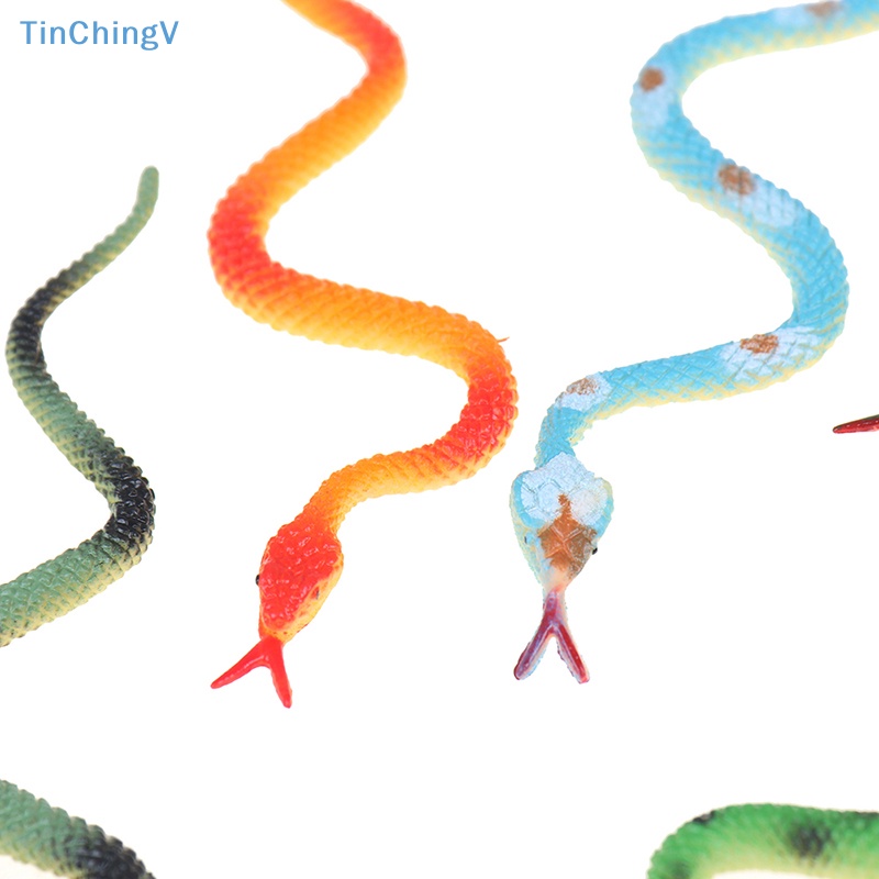 [TinChingV] Set 12 Mô Hình Rắn Bằng Nhựa Đáng Sợ Cho Bé [Mới]