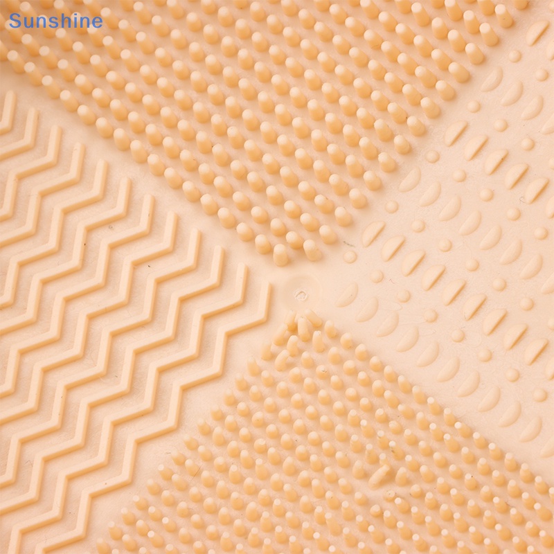 Miếng Silicone Vệ Sinh Cọ Trang Điểm Tiện Dụng