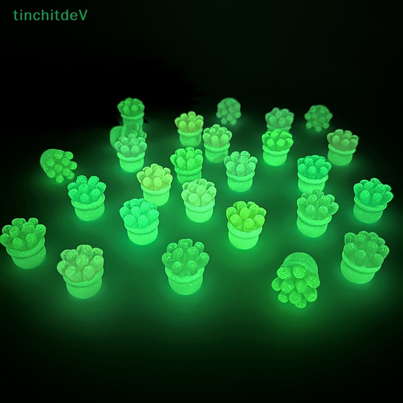 [TinchitdeV] Bộ 2 Đồ trang trí Trang Trí Xe Hơi Mini Bằng Nhựa Phát Quang