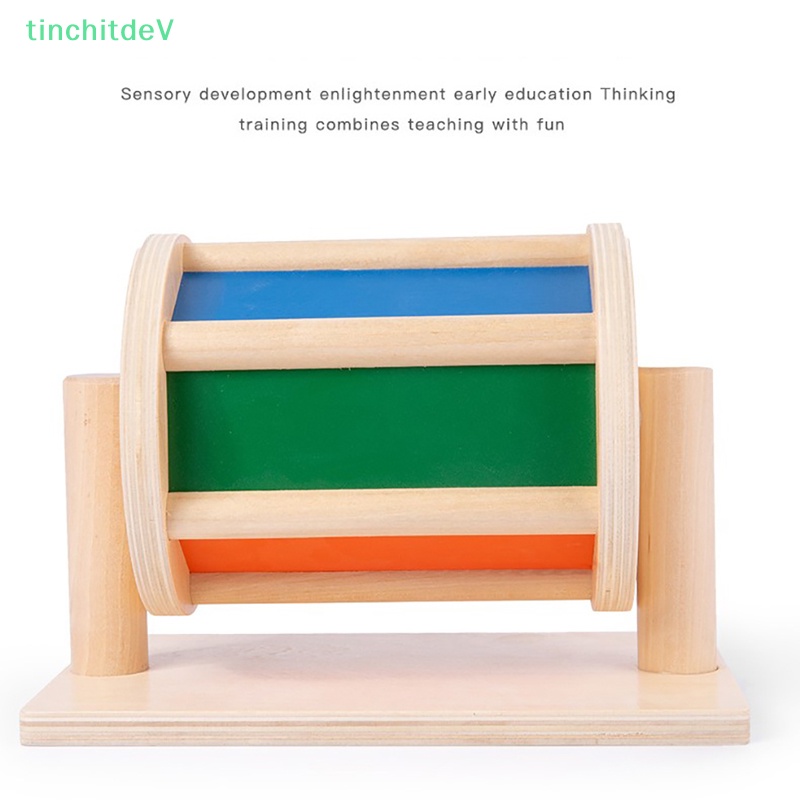[TinchitdeV] Trống Cảm Biến Chất Liệu Montessori Có Gương Âm Thanh Đồ Chơi [Mới]