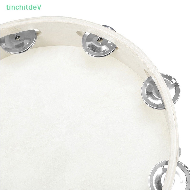 Trống Tambourine Da Cừu 10 Inch Dành Cho Trẻ Em