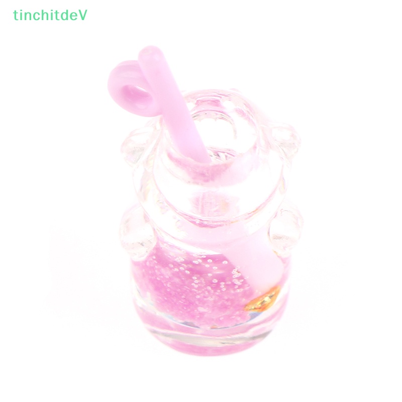 Set 2 / 10 Mặt Dây Chuyền Hình Gấu Nhỏ Bằng Nhựa Dạ Quang DIY