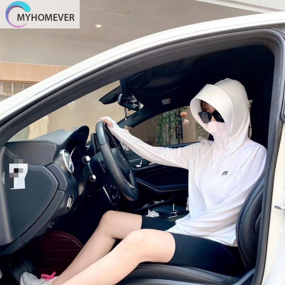 Áo Khoác Chống Nắng / Tia UV / Gió Chất Liệu Lụa Lạnh Nhanh Khô Thoá