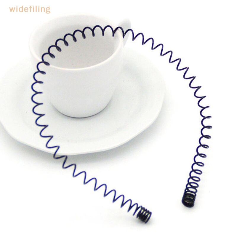 Set 6 Băng Đô Kim Loại Đen Họa Tiết Gợn Sóng Chống Trượt Thời Trang Dành Cho Nam Nữ