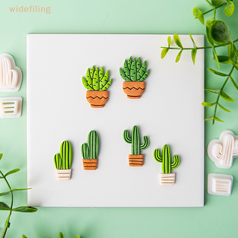 Khuôn Cắt Đất Sét Polymer Mềm Hình Cây Xương Rồng Dùng Làm Trang Sức