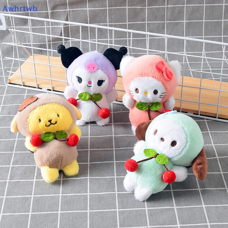 Móc Chìa Khóa Hình Nhân Vật Sanrio Kuromi Nhồi Bông Dễ Thương Mới