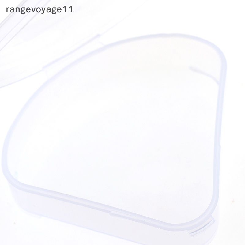 Túi Đựng Mút Trang Điểm Trong Suốt Hình Tam Giác Tiện Dụng