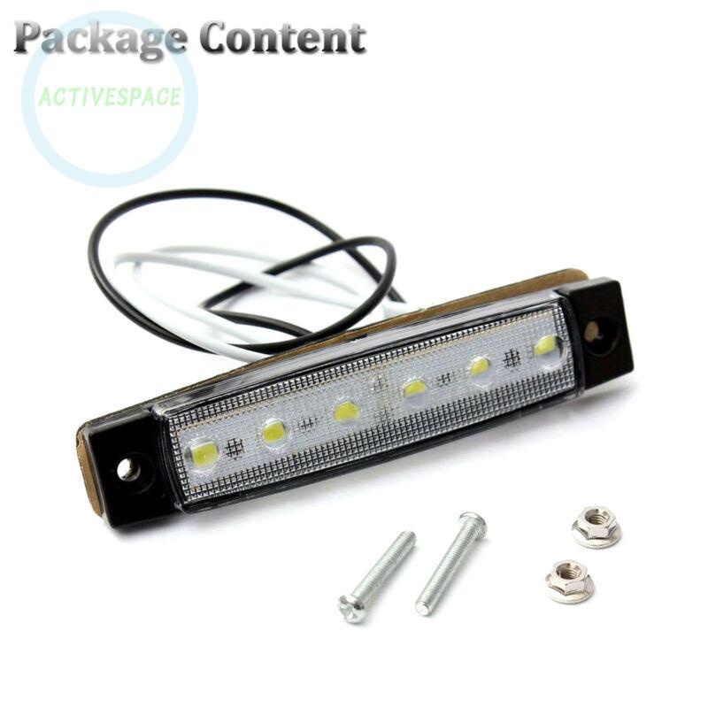 ⚡READYSTOCK⚡Rock Light 4pcs White Semaphore For Jeep Offroad Truck Rock Waterproof