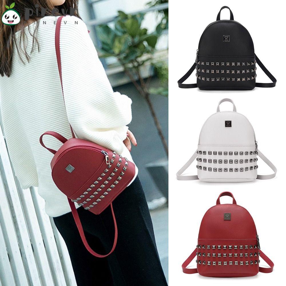 PINEVN Ba Lô Da PU Thời Trang