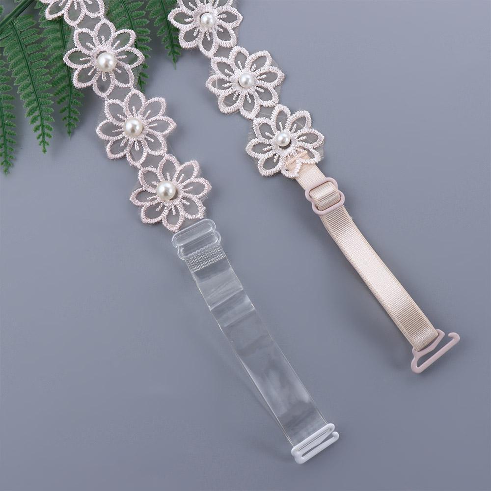 OCEANMAP Dây Đeo Vai Co Giãn Vô Hình Họa Tiết Hoa Quyến Rũ Tùy Chỉnh Thời Trang Cho Nữ