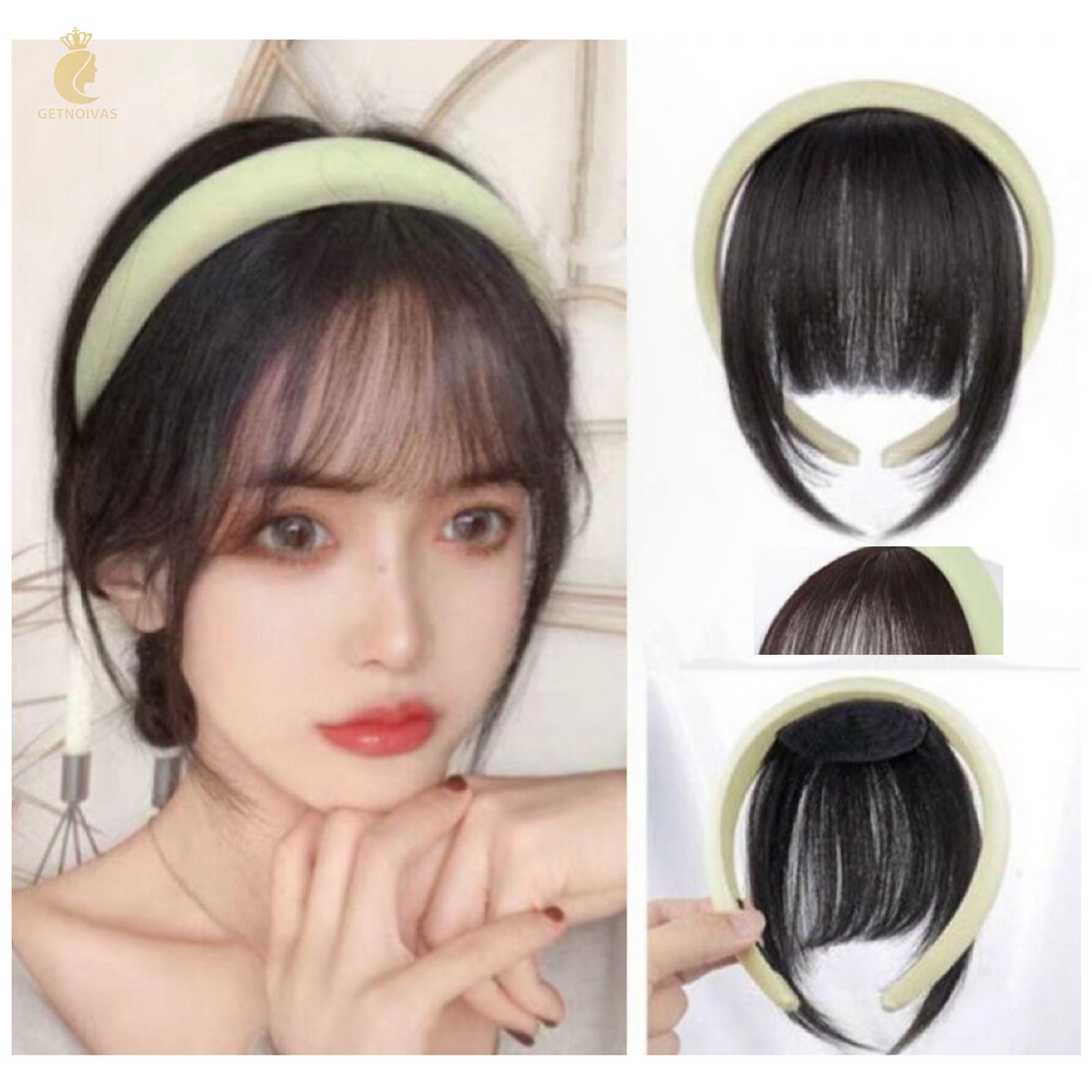 GETNOIVAS Băng Đô Cài Tóc Mái Ngang Thời Gian Tự Nhiên Tiết Kiệm Thời Gian Tức Thì Cho Bé Gái