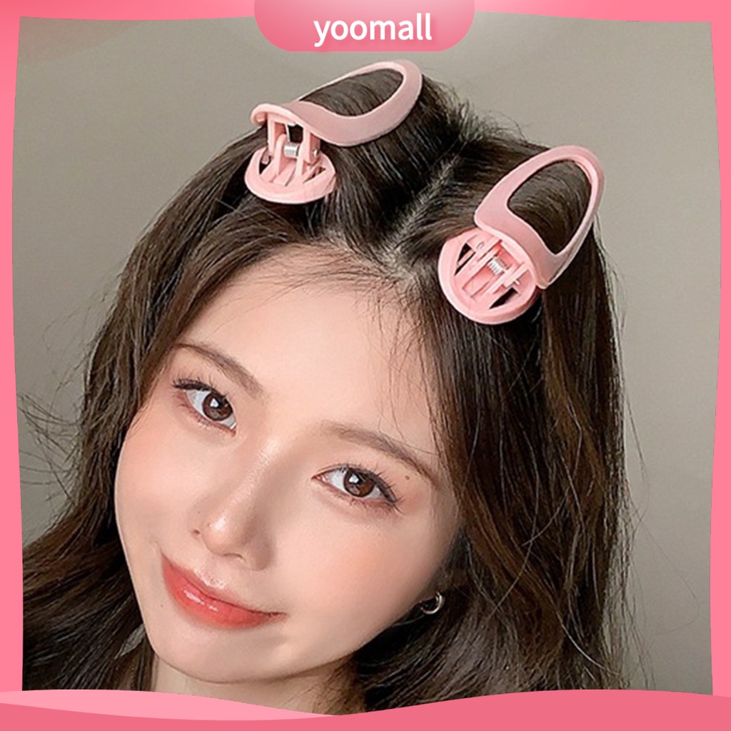 Kẹp Tạo Kiểu Tóc Xoăn Bồng Bềnh Tự Nhiên Không Trơn Có Thể Tái Sử Dụng