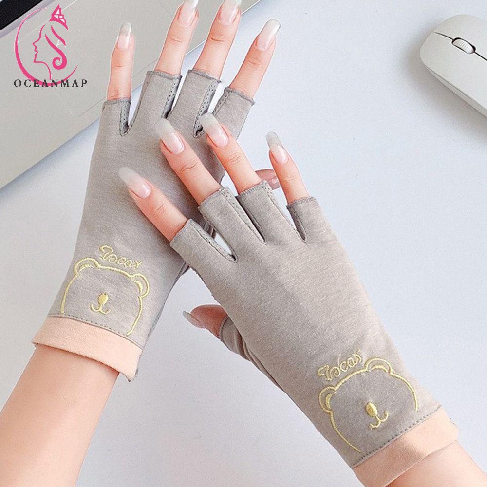 Đôi Găng Tay Chống Nắng Chống Trượt Thời Trang Mùa Hè Cho Nữ