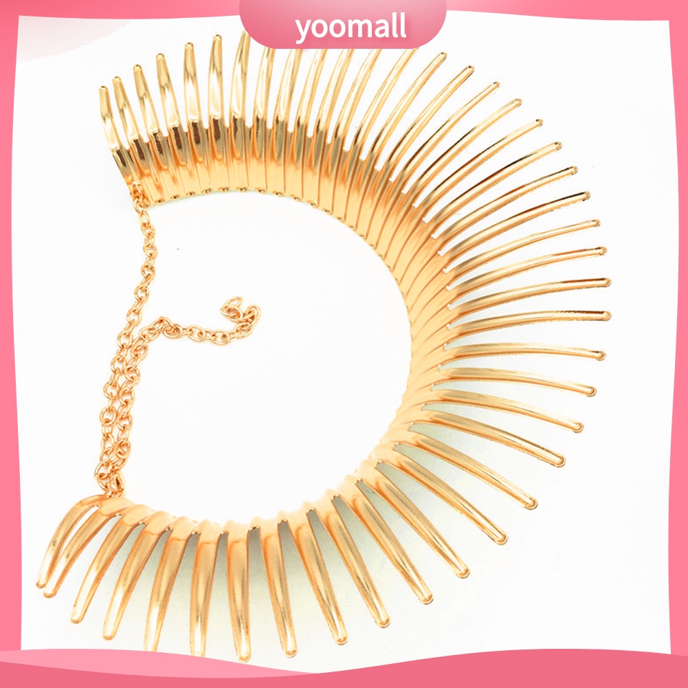 Vòng cổ Choker Dạng Yếm Tua Rua Hình Canine Thời Trang Cho Nữ