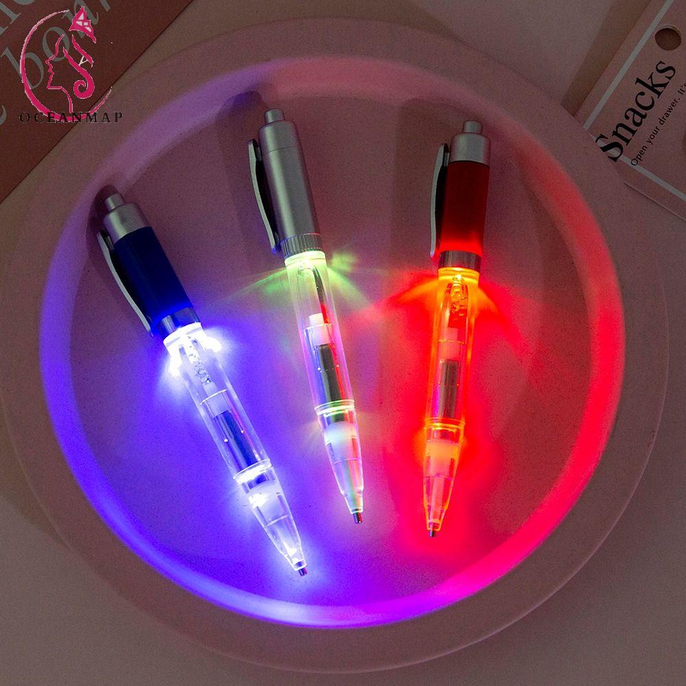 OCEANMAP Bút Khoan Vẽ Tranh Nghệ Thuật Kèm Đèn DIY