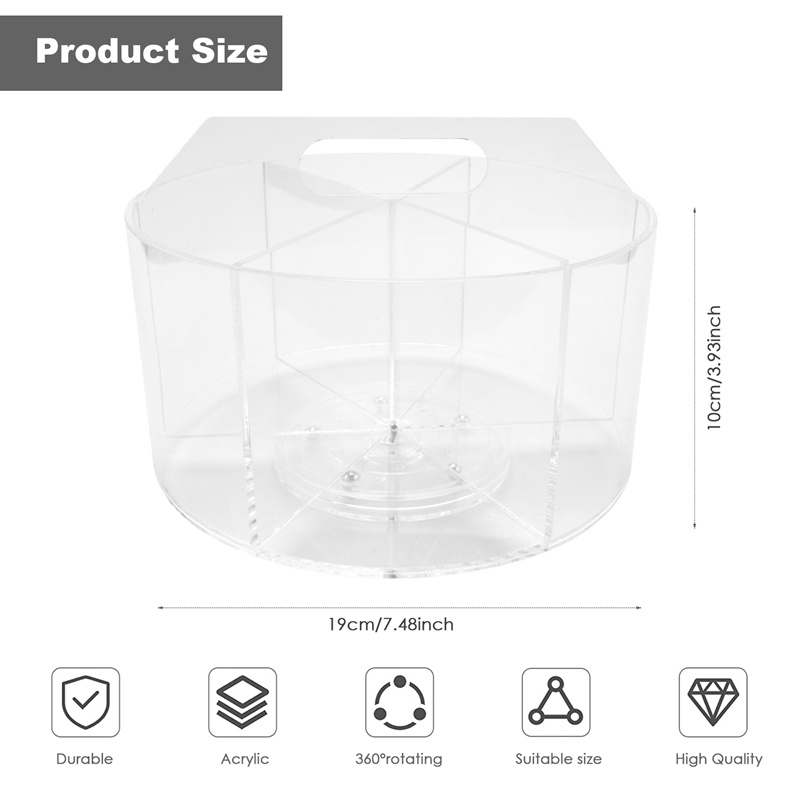 1 Bộ Giá Đỡ Bút Chì Màu Xoay 360 Độ Tiện Dụng