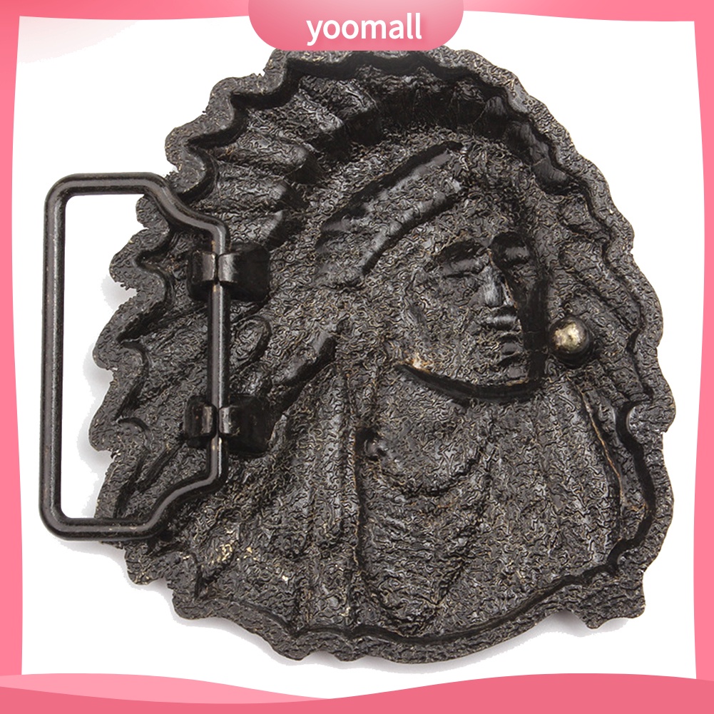 [YM] Huy Hiệu Cài Thắt Lưng Bằng Hợp Kim Hình Lông Vũ Thổ Dân Mỹ Sáng Tạo Kiểu