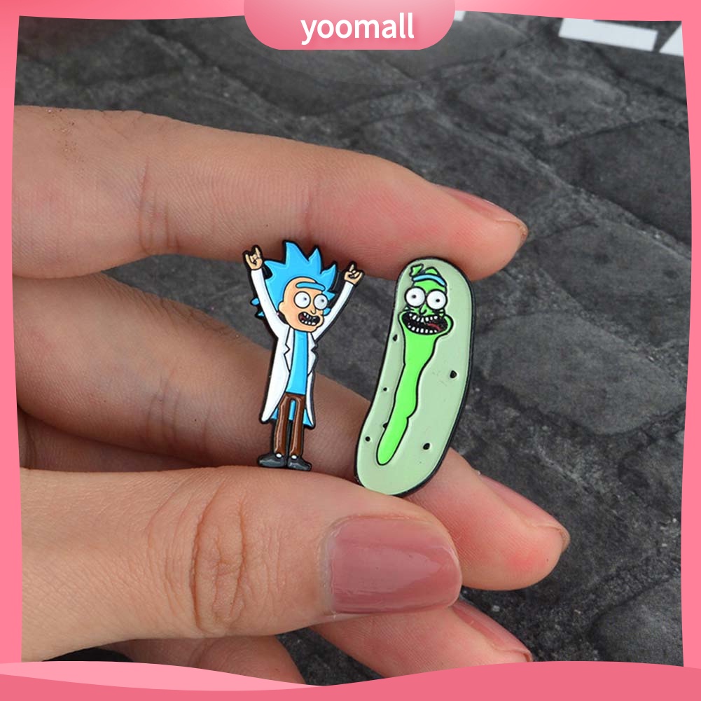 Ghim Cài Áo Hình Hoạt Hình Rick And Morty Ngộ Nghĩnh