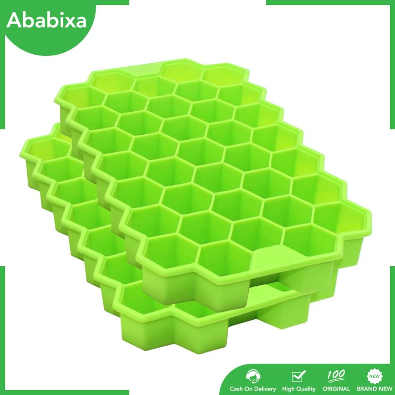 Set 2 Khay Silicone Làm Đá Viên / Sô Cô La / Nước Ép Có Thể Tái Sử