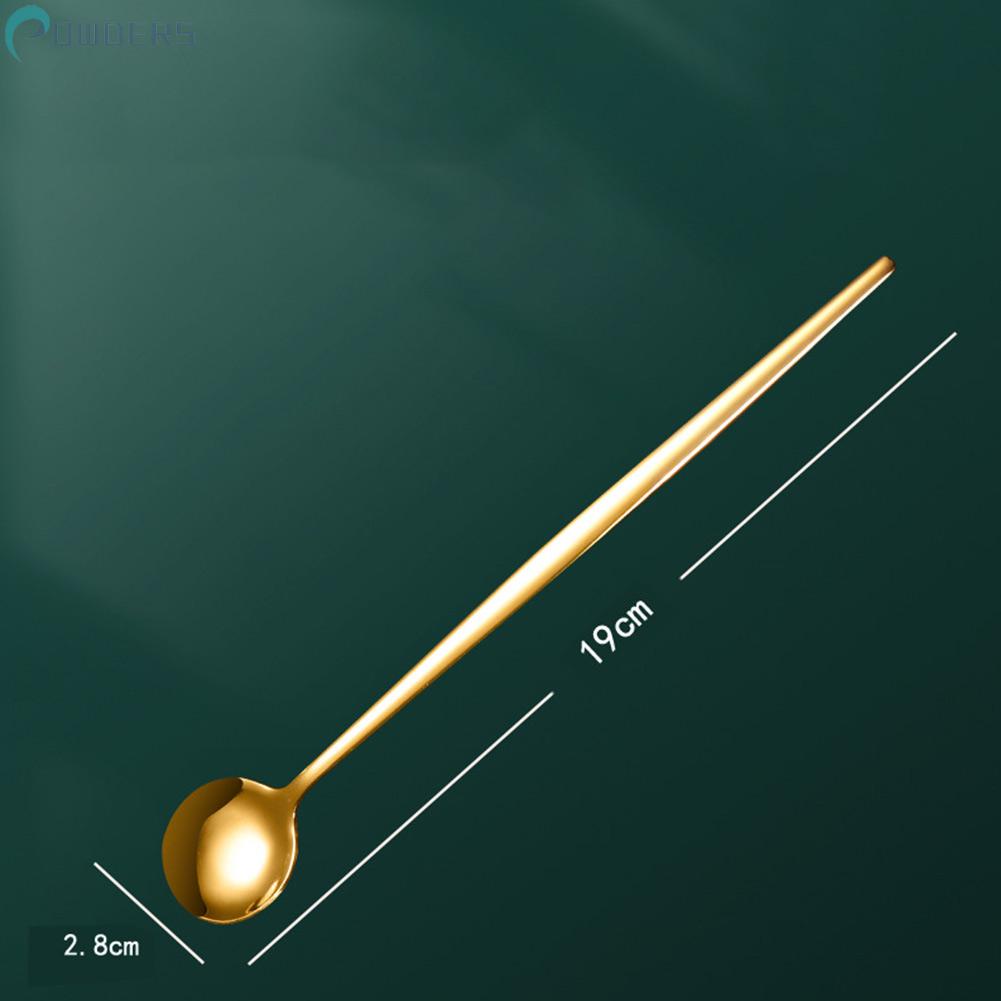 1 Muỗng Cán Dài Chống Trượt 19 * 2.8cm