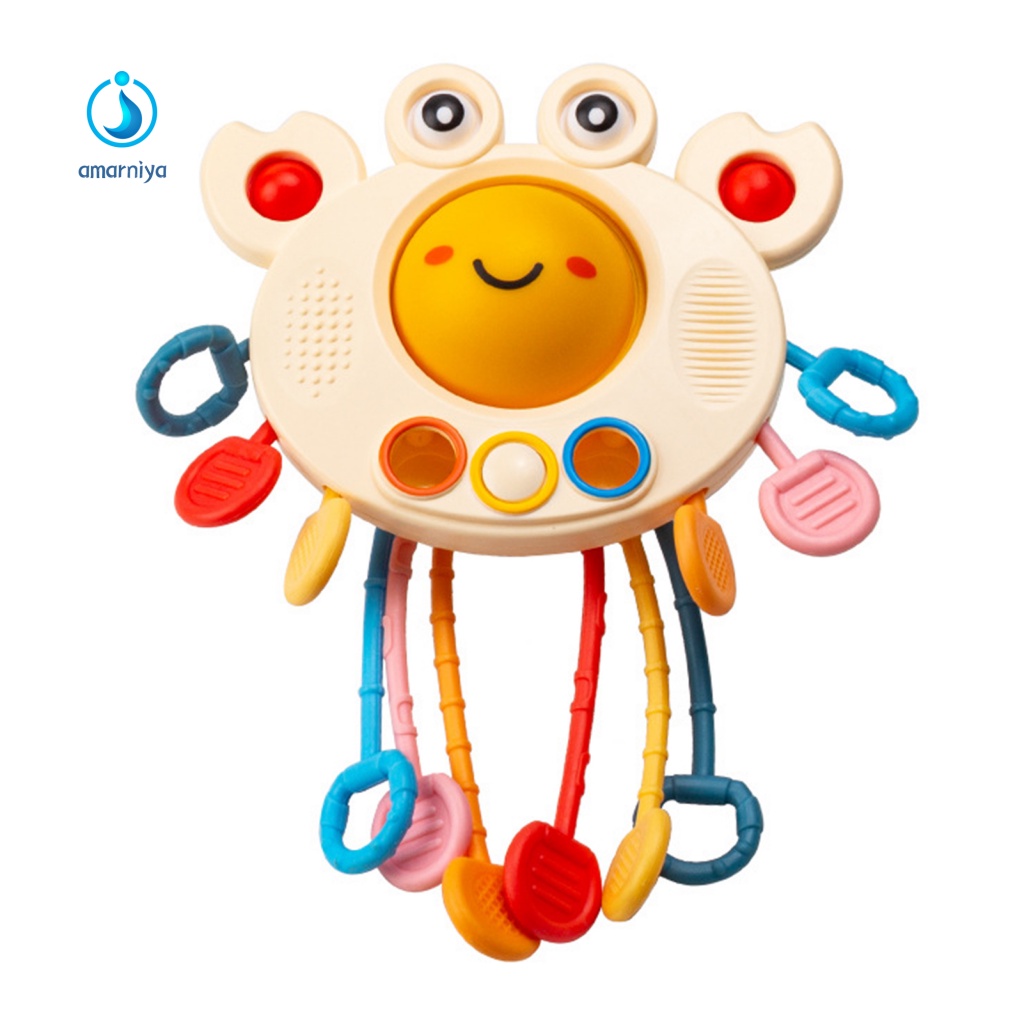 Đồ Chơi Ngậm Mọc Răng Bằng Silicone Mềm Không BPA Cho Bé Sơ Sinh