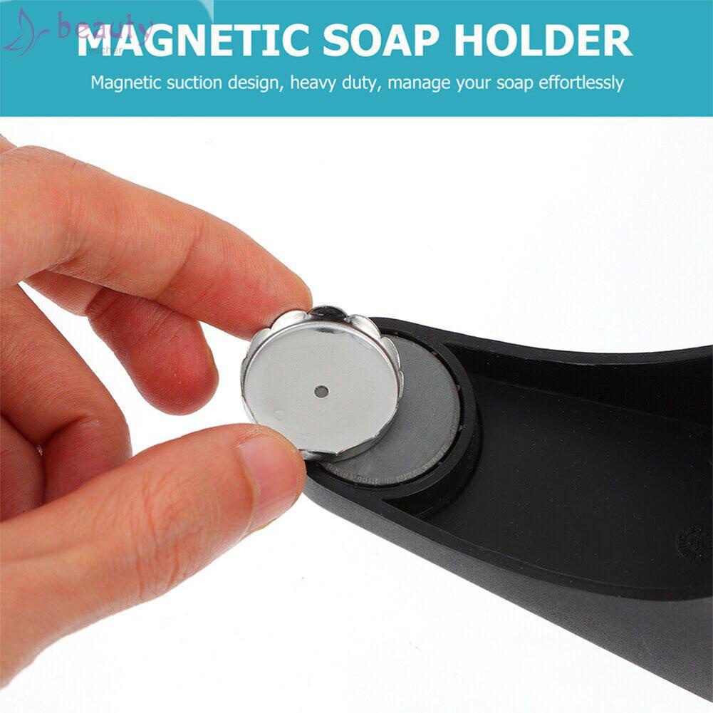 Giá Đỡ Xà Phòng Nam Châm Gắn Tường Bằng Thép Không Gỉ