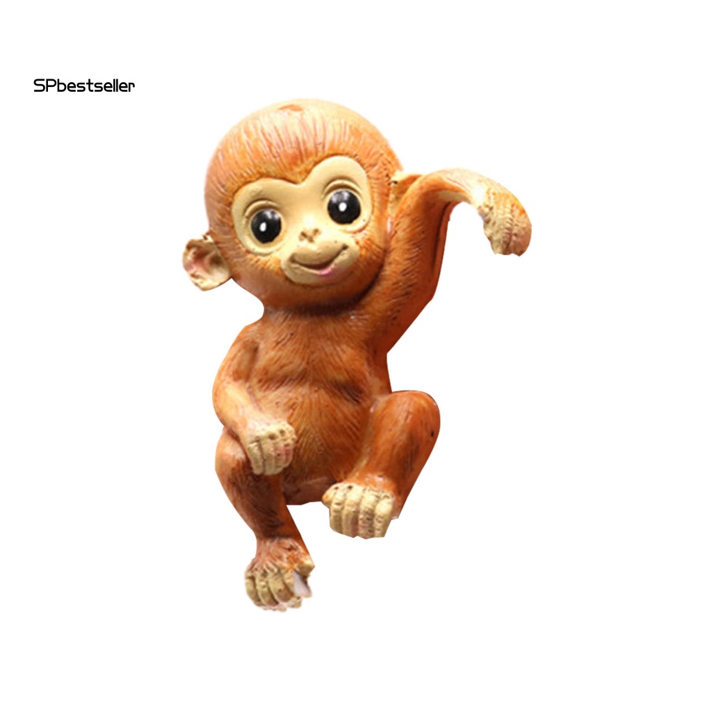 Tượng Khỉ Mini Trang Trí Bể Cá Độc Đáo