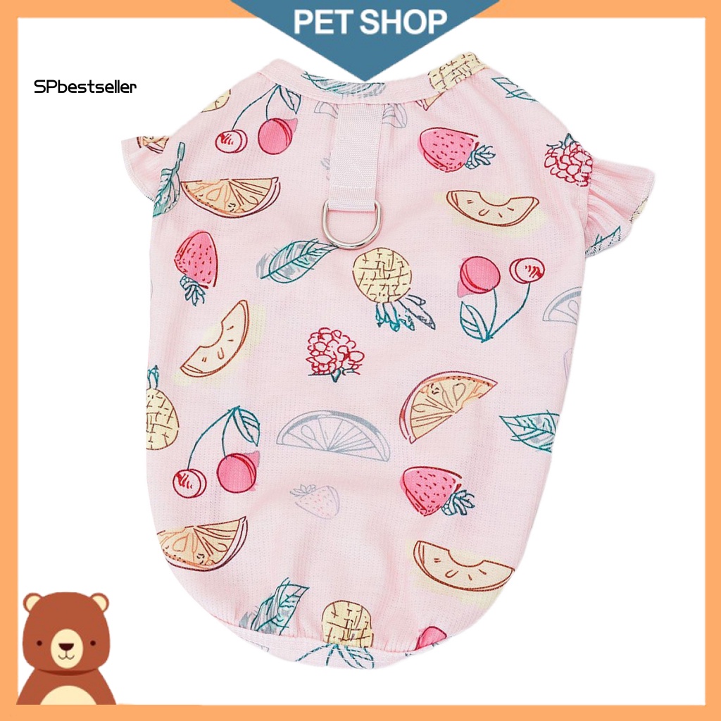 Áo Thun Cánh Tiên Cỡ Nhỏ / Vừa / Nhỏ Dễ Giặt Thời Trang Cho Cún Cưng