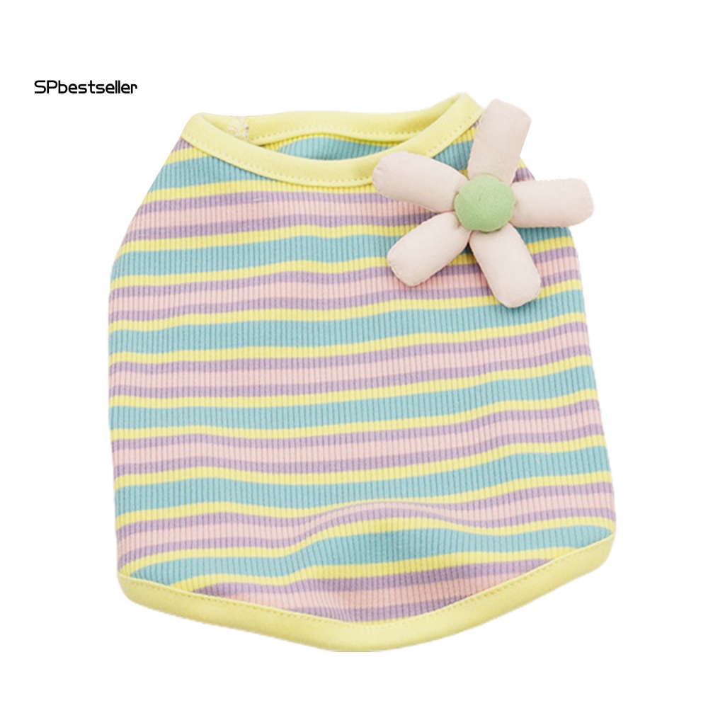 Bộ Đồ Hóa Trang Chó Chihuahua Họa Tiết Kẻ Sọc Dễ Thương Thoáng Khí Lên Màu Nhanh